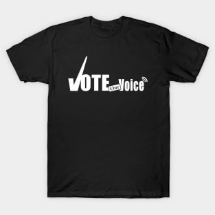 VoteOurVoice logo T-Shirt